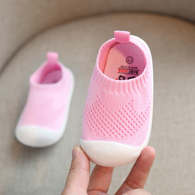 Cute Toddler Shoes - Soft Non-Slip Baby Walking Sneakers