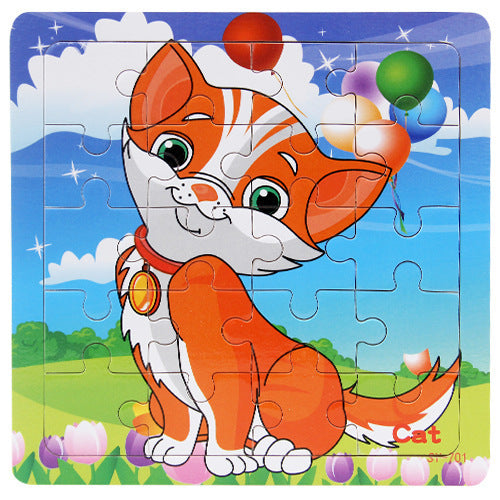 Children's Poultry Animal Wooden Puzzle