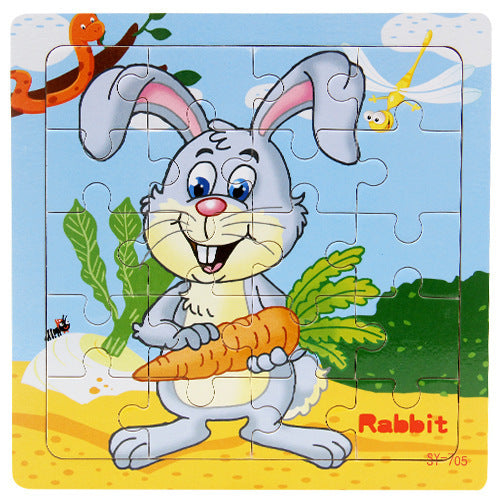 Children's Poultry Animal Wooden Puzzle