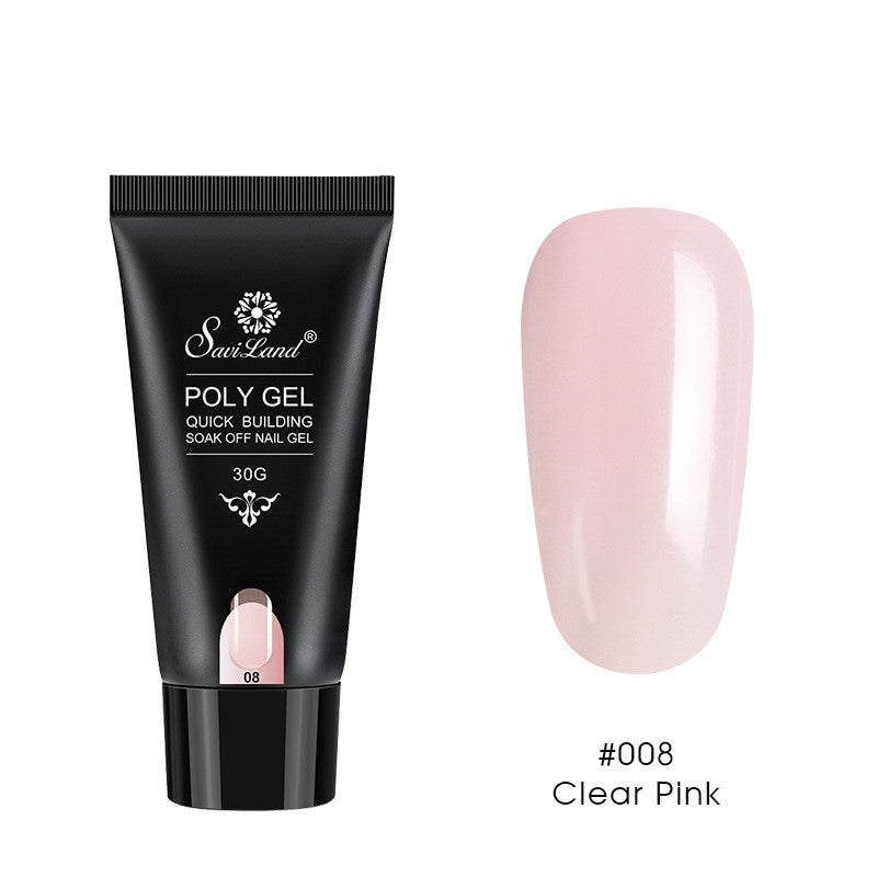 Quick Crystal Extension Gel Nail Set