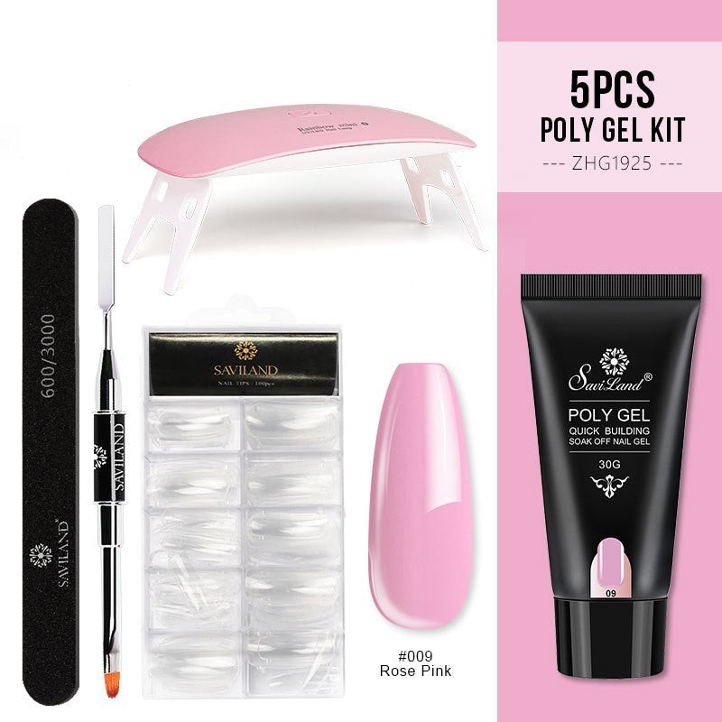 Quick Crystal Extension Gel Nail Set