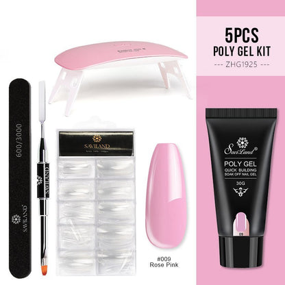 Quick Crystal Extension Gel Nail Set