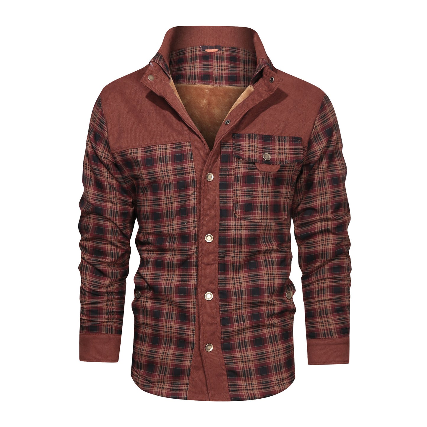Men's Thick Wool Coat Jacket