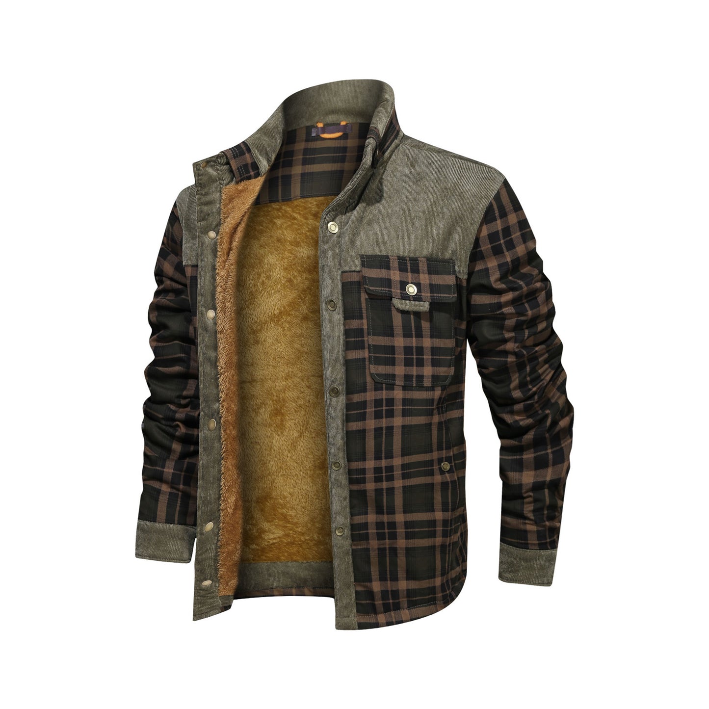 Men's Thick Wool Coat Jacket