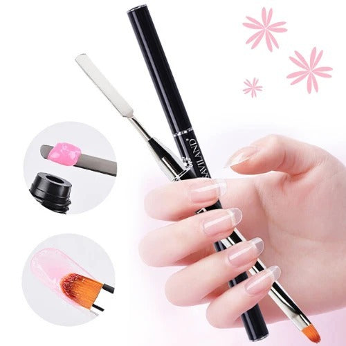 Quick Crystal Extension Gel Nail Set