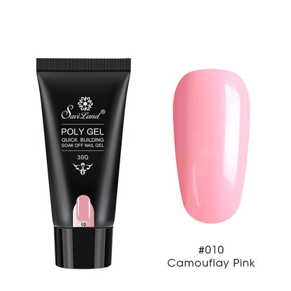 Quick Crystal Extension Gel Nail Set