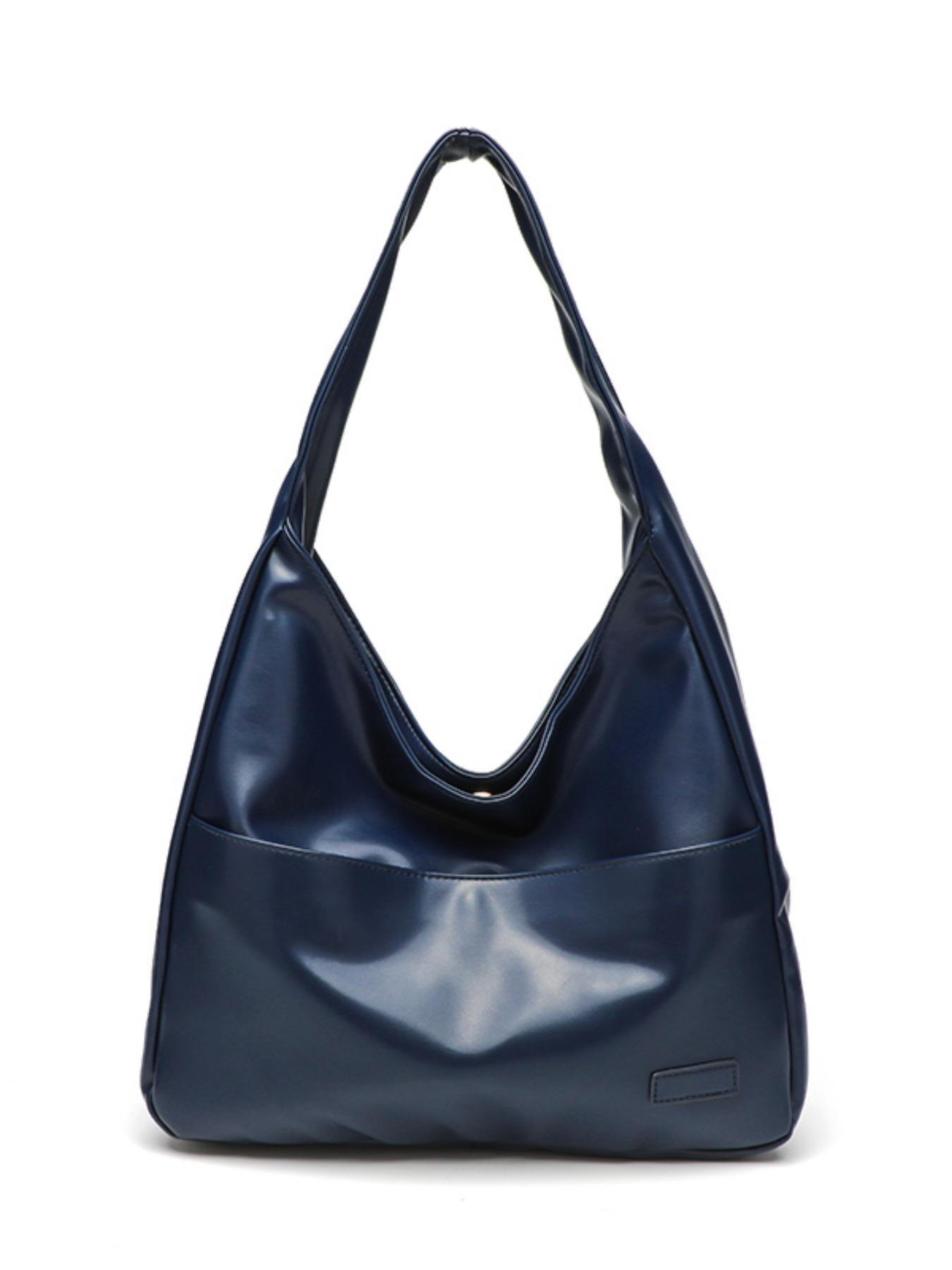 Women's Large-Capacity Fashion Tote Bag - Retro Cowhide