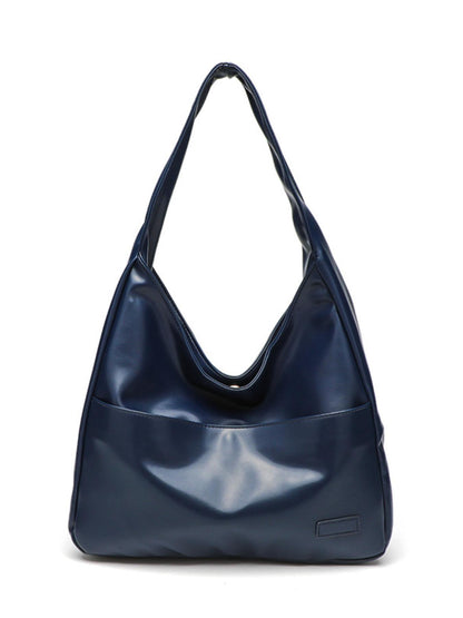 Women's Large-Capacity Fashion Tote Bag - Retro Cowhide