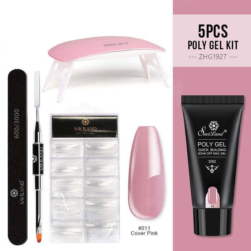Quick Crystal Extension Gel Nail Set