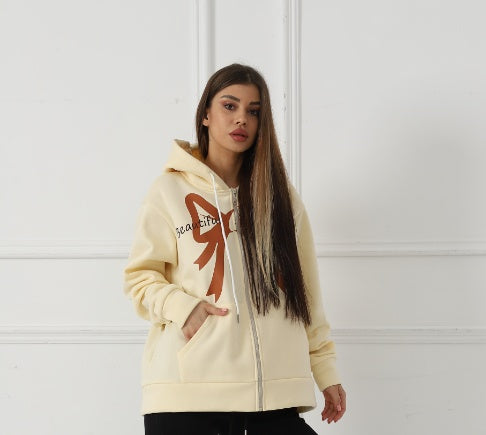 Women's Long-Sleeve Cozy Casual Sweatshirt