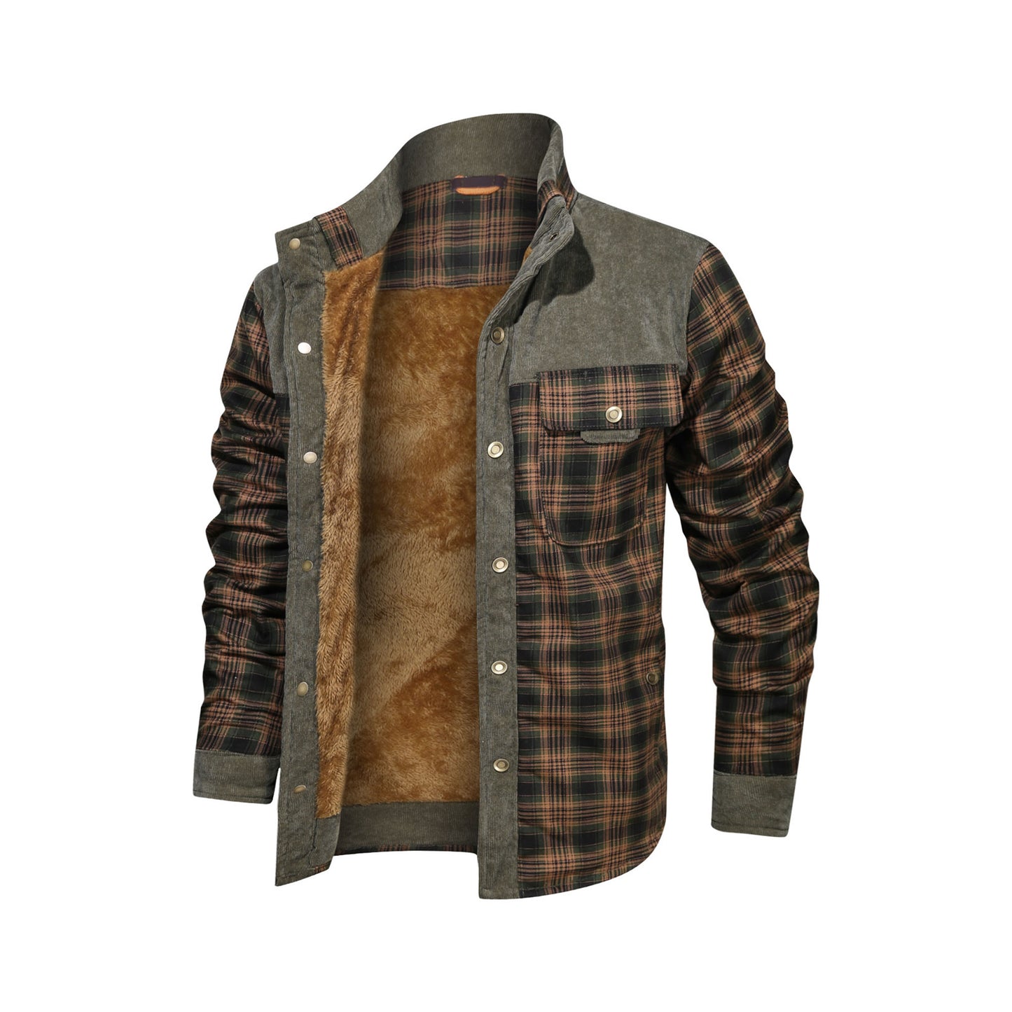 Men's Thick Wool Coat Jacket